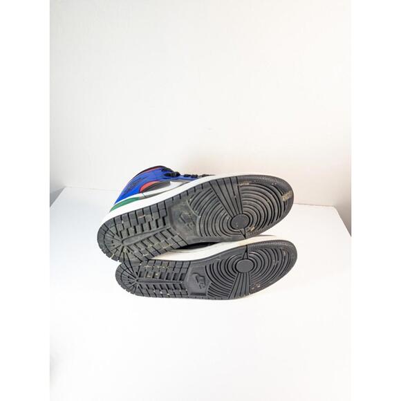 Size 7.5 - Nike Women’s Air Jordan 1 Mid SE “Multi Patent” VNDS - Picture 5 of 5